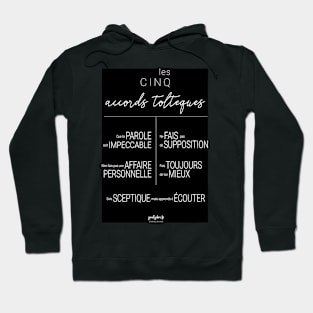 Poster of Toltec agreements n ° 2 Hoodie